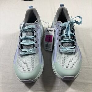 Hi-Tec Trail Running Shoes Women 11 NEW Ice Castle Arctic Ice